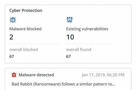Antimalware and antivirus