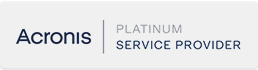 Acronis Platinum Service Provider Logo