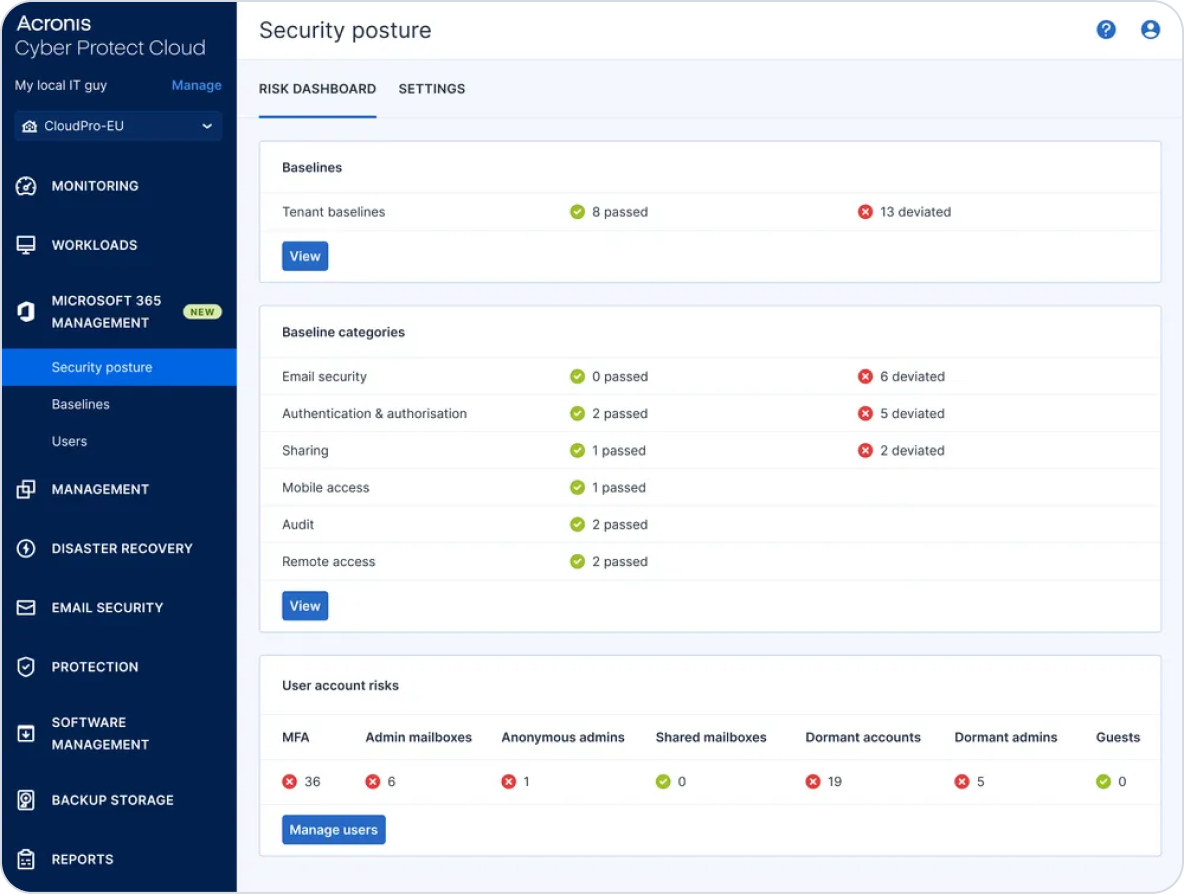 Permitir a entrega eficiente e de práticas recomendadas de serviços de gerenciamento de postura de segurança do Microsoft 365
